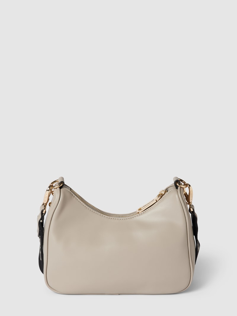 Handtasche mit Label-Applikation Modell 'CHAMONIX RE' in hellgrau