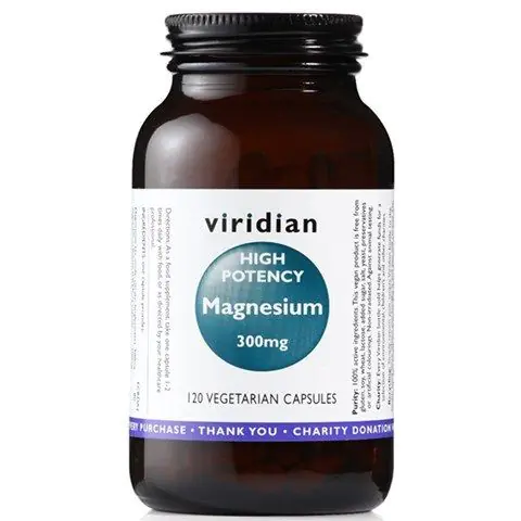 Κάψουλες Viridian Magnesium 300 mg