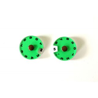 2 Simple Dials - Green