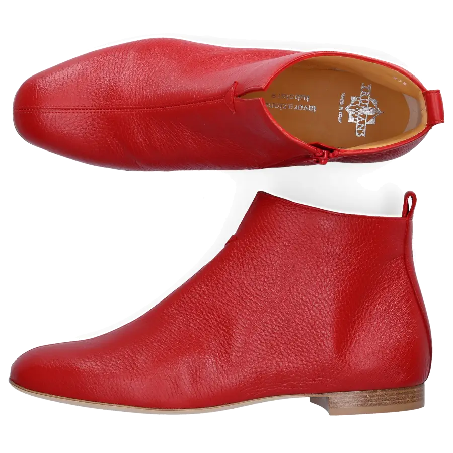 Truman's - Klassische Stiefeletten 8057 Kalbsleder - rot