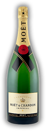 Moet & Chandon Brut Imperial Magnum 1,5 Liter Moet & Chandon Brut Imperial Magnum 1,5 Liter Das Aushängeschild des Hauses Moët & Chandon und besticht durch seine leichte Fruchtigkeit, sein verführerisches Aroma und seine überzeugende Reife. 1,5	 Lite