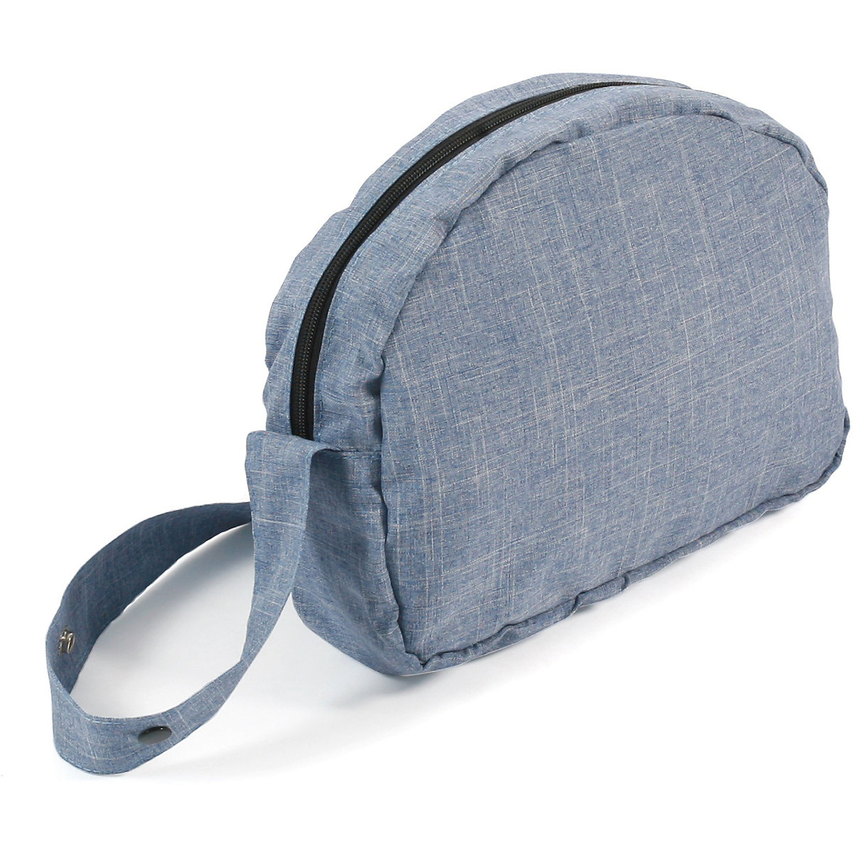 Wickeltasche für Puppen, Jeans blau