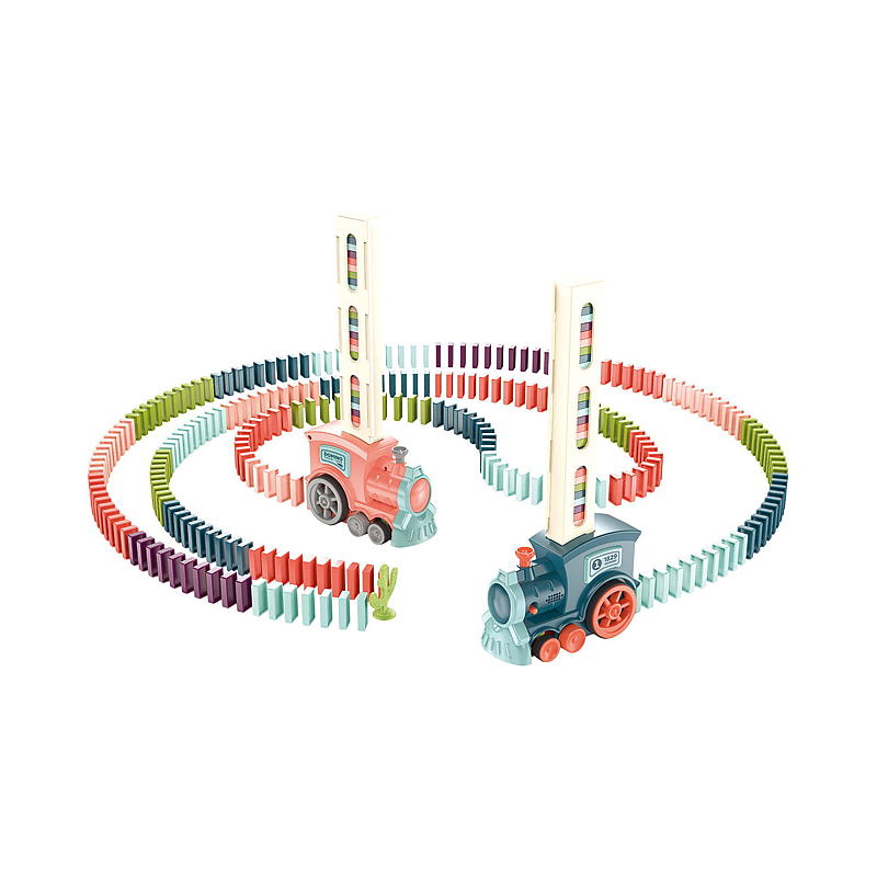 FunToys Dominotog med 60 deler