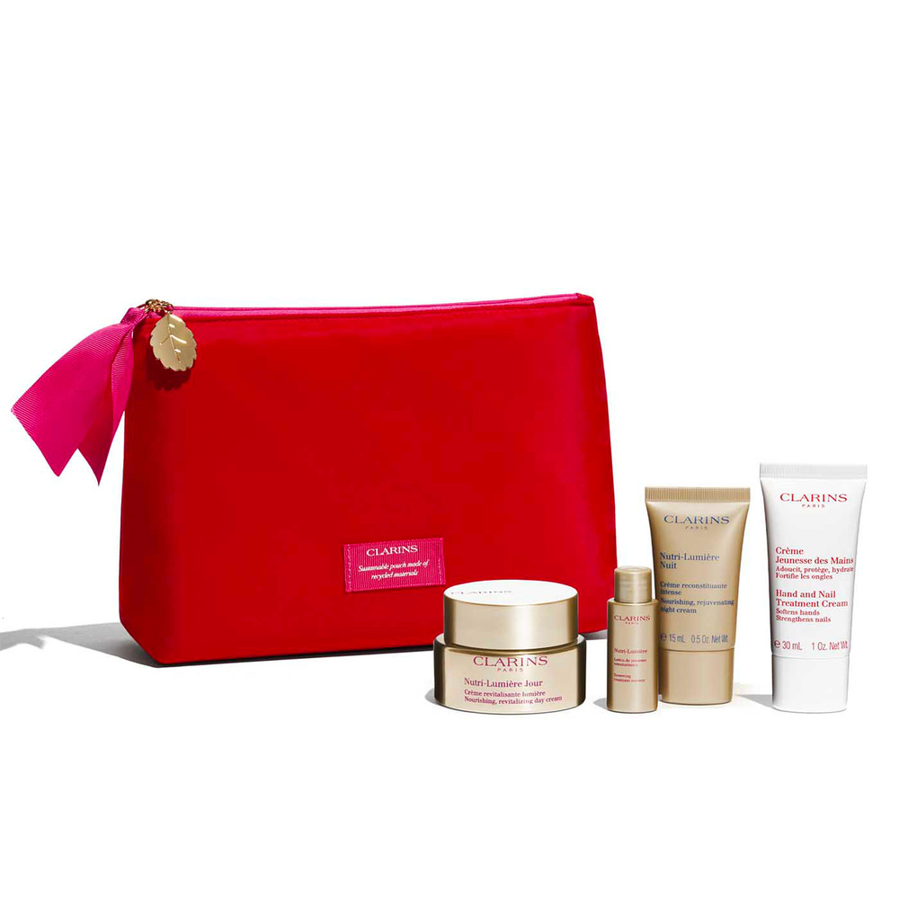 Clarins Coffret Noël Nutri Lumière Soin visage anti-âge, anti-rides dès 60 ans Coffret
