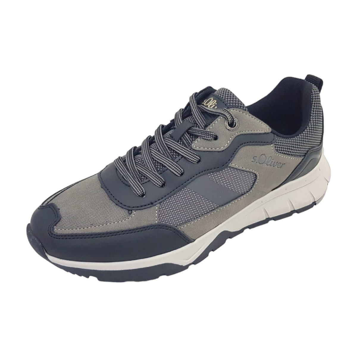 s.Oliver M1361241 Men Lace-up 5-13612-41/020 Grau 020 black/ grey