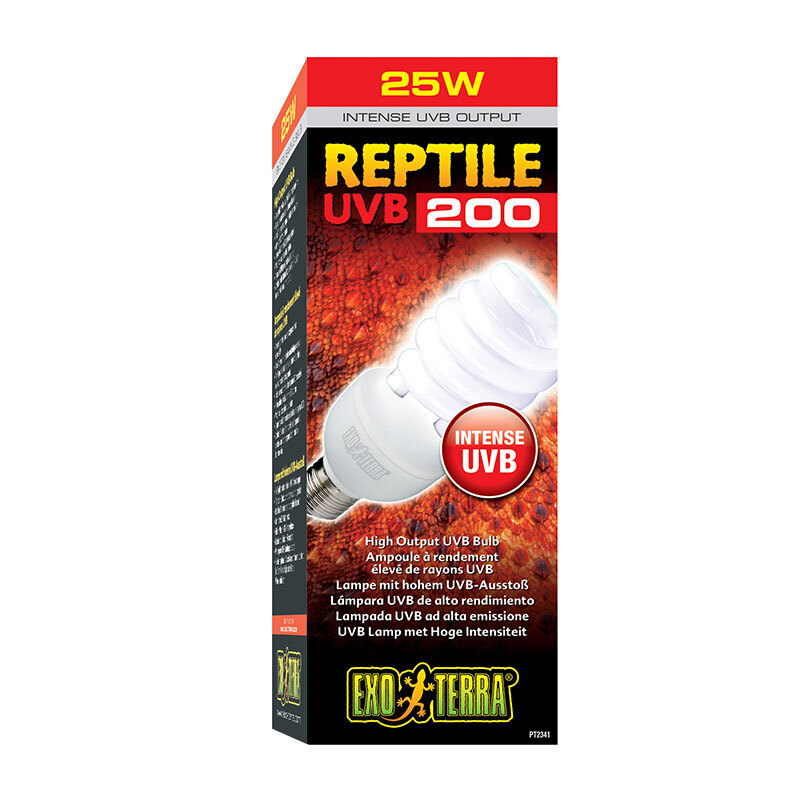 Exo Terra Beleuchtung Exo Terra Reptile UVB 200 25 W