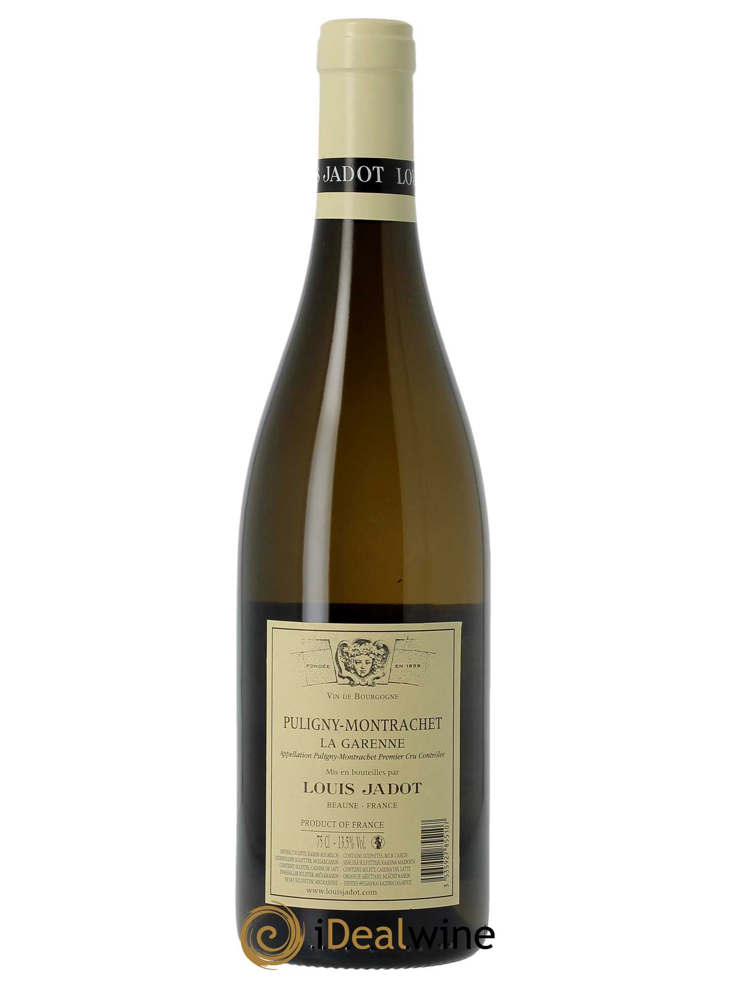 Puligny-Montrachet 1er Cru La Garenne Domaine Louis Jadot  2021 - Lot de 1 Bouteille