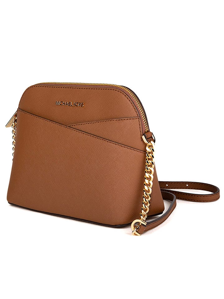 Michael Kors Leder-Umhängetasche in Hellbraun - (B)21 x (H)17 x (T)9 cm günstig kaufen onesize