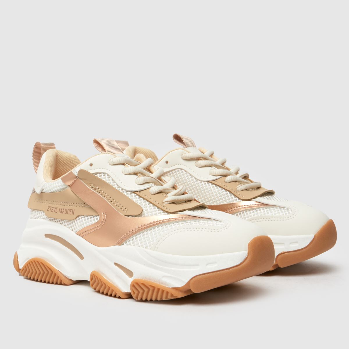Steve Madden – benvita possession – Junior-sneakers för flickor