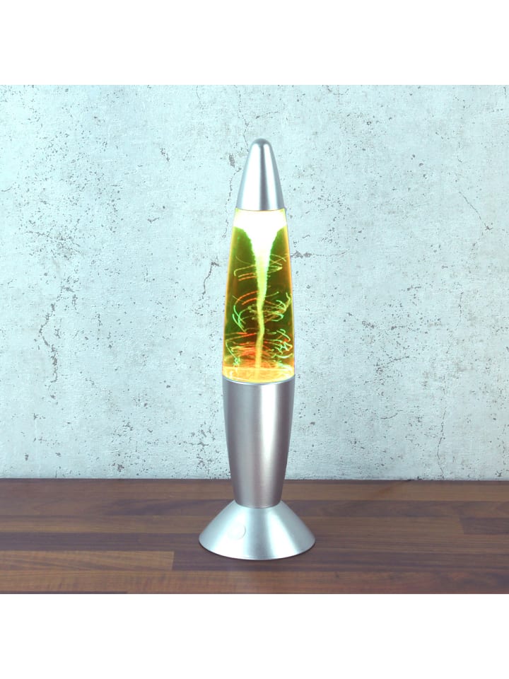 SATISFIRE Rocket Lampe TORNADO Twister RGB Farbwechsel H: 36cm in silber günstig kaufen onesize