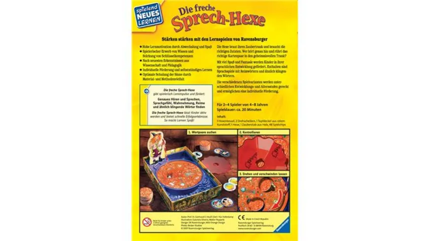 Ravensburger Spiel - Die freche Sprech-Hexe
