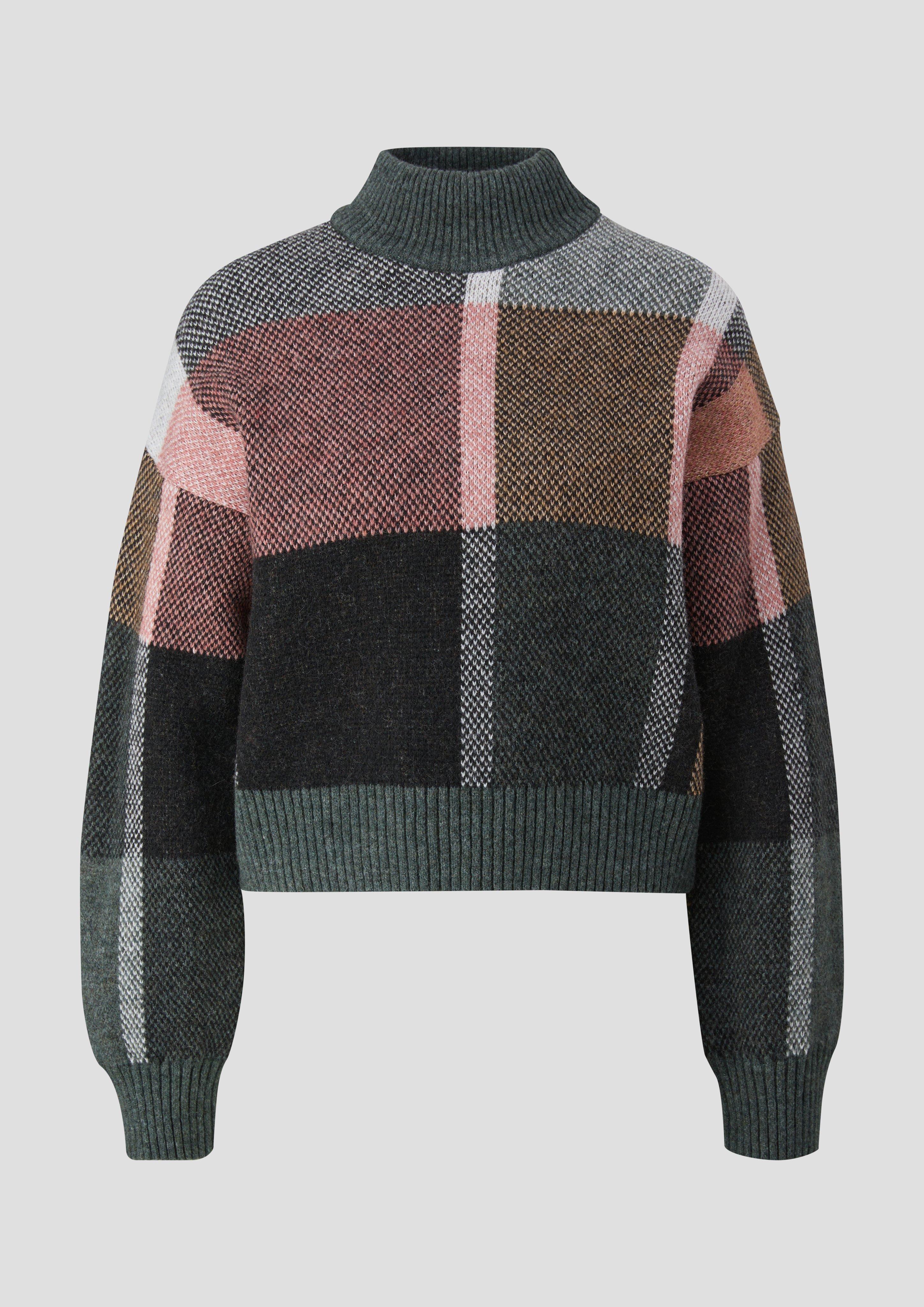 Strickpullover aus Wollmix  2135276-99N4