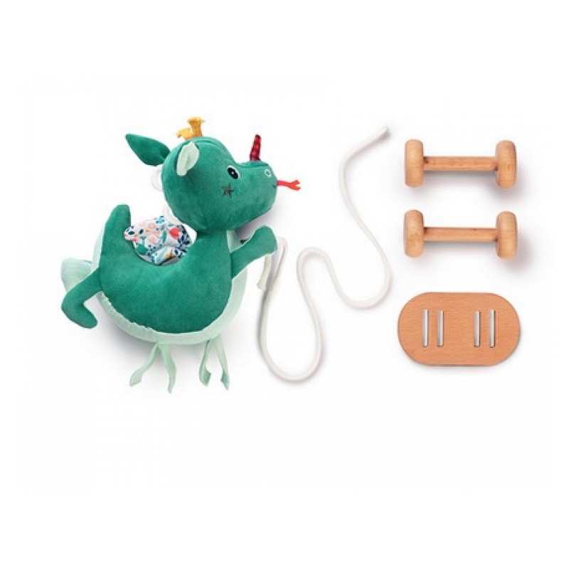 Peluche à tirer Joe le dragon