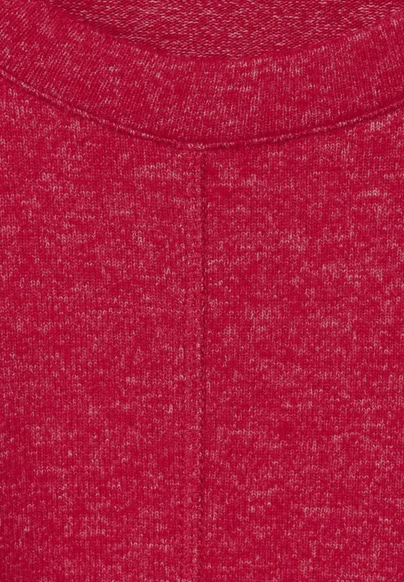 CECIL Cosy Melange Langarmshirt