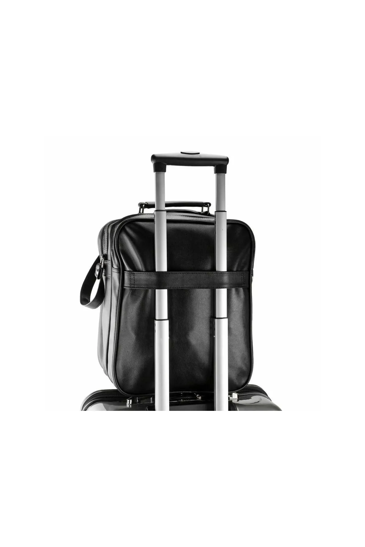 d&n Lederwaren GmbH  Abendtasche - Schwarz - Strukturiert