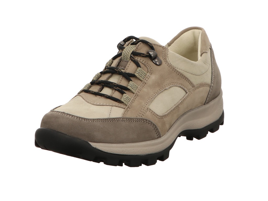 WALDLÄUFER Komfort Schnürer beige DENVER