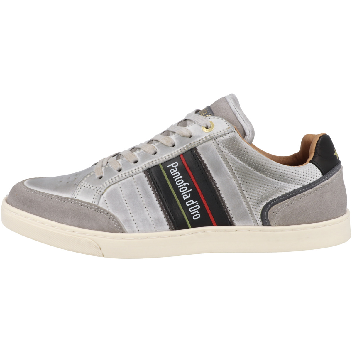 Pantofola d Oro Laceno Uomo Low Sneaker Low grau