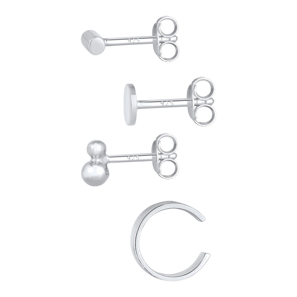 Elli Elli Boucles d'Oreilles Ensemble de clous d'oreilles pour femmes Basic Trend Blog Boucles d'oreilles