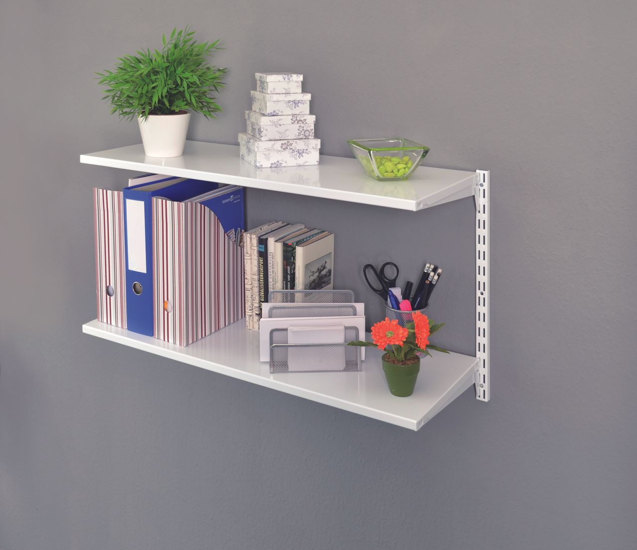 Element System Regal-Set Office, weiß