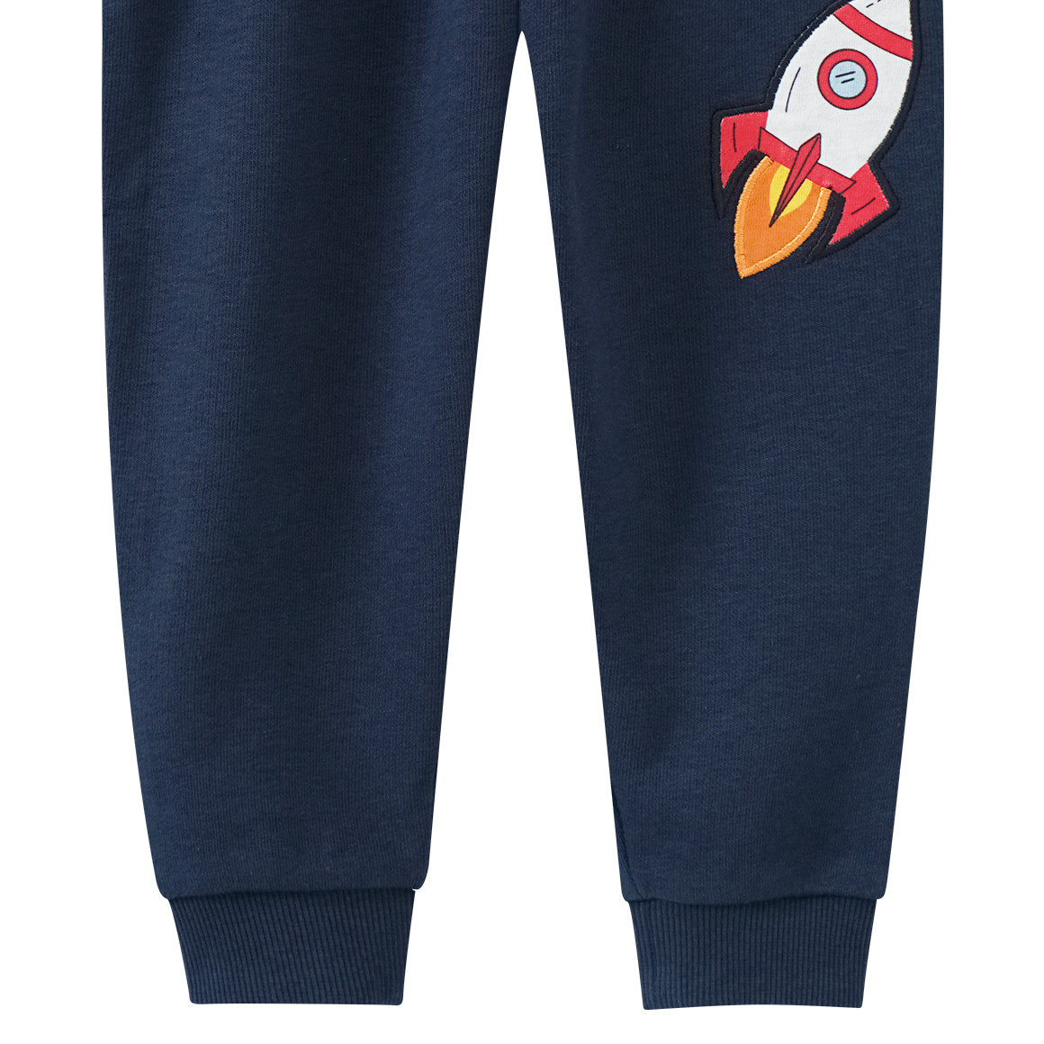 Baby Jogginghose mit Raumschiff-Applikation