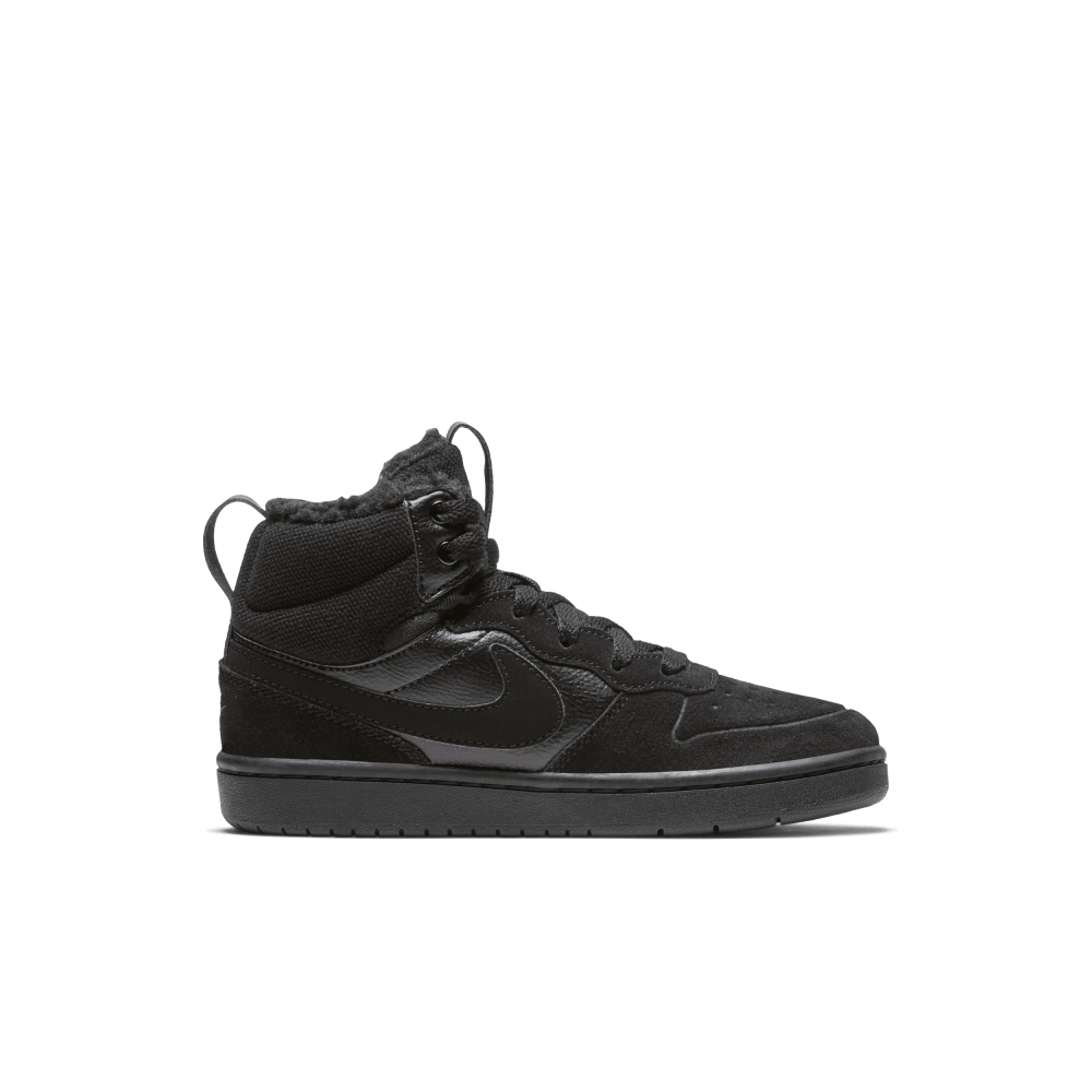 Nike Court Borough Mid 2 CQ4026-001 / schwarz