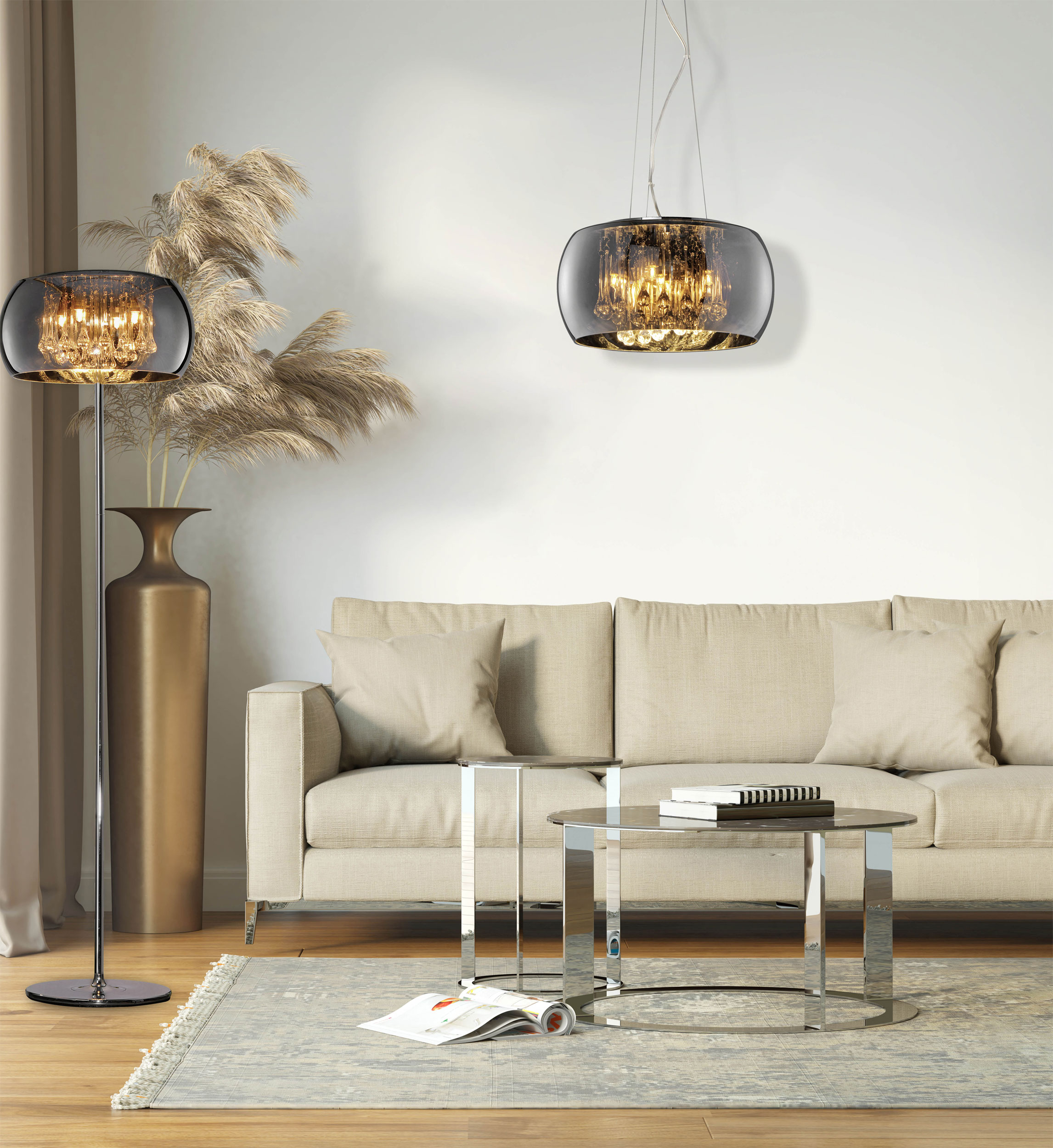 Trio LeuchtenPendelleuchte 5flg