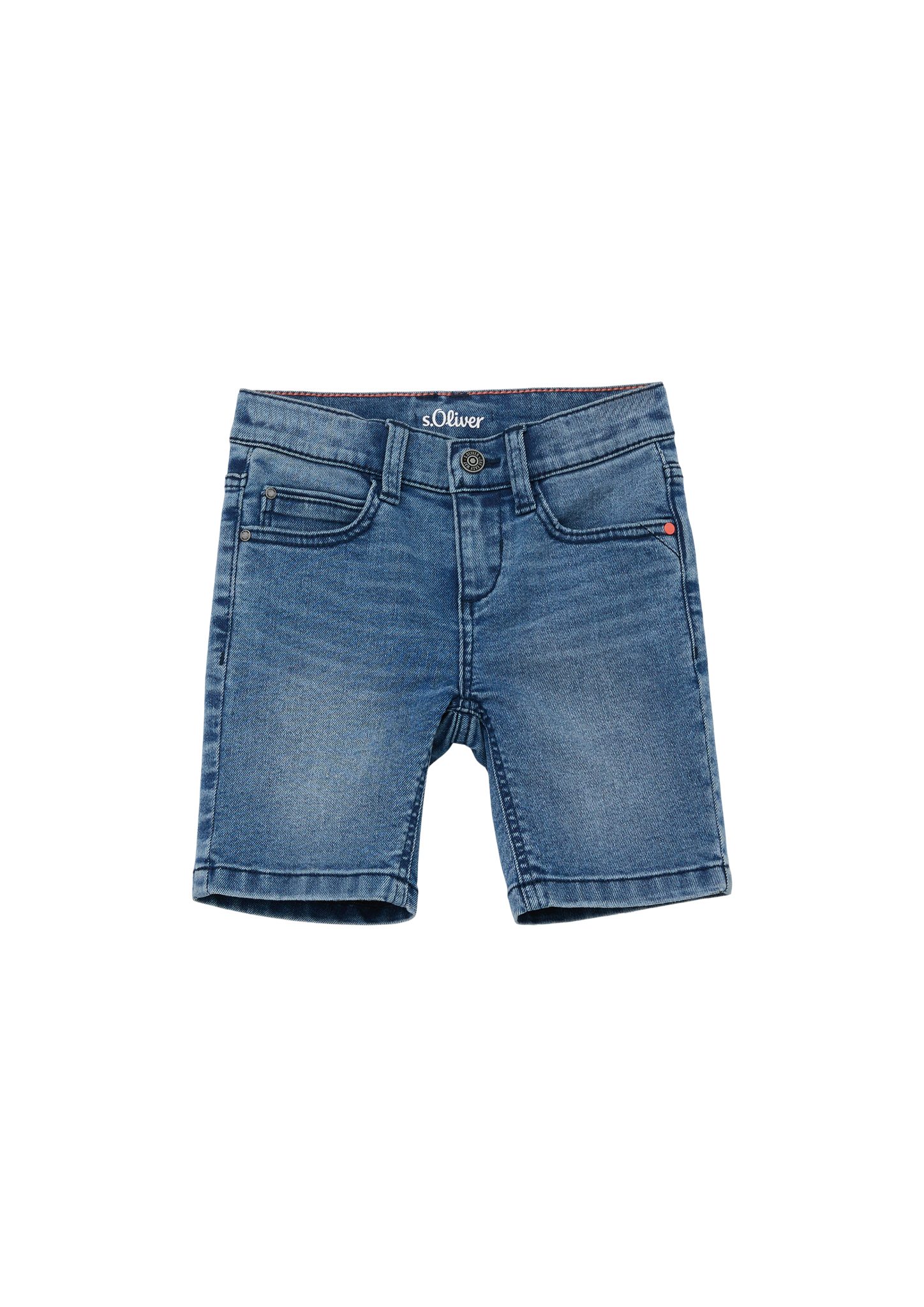 s.Oliver Jeansshorts Jeans-Bermuda Brad / Slim Fit / Mid Rise / Slim Leg Waschung