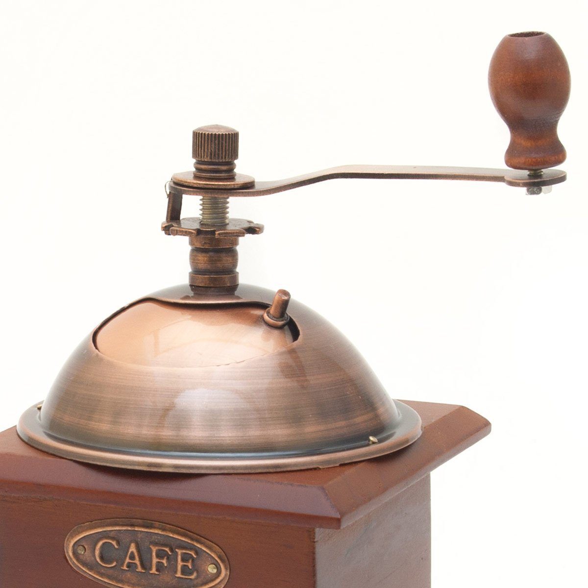 Goods+Gadgets Kaffeemühle Nostalgie Retro Kaffee-Mühle, Vintage Handkaffeemühle