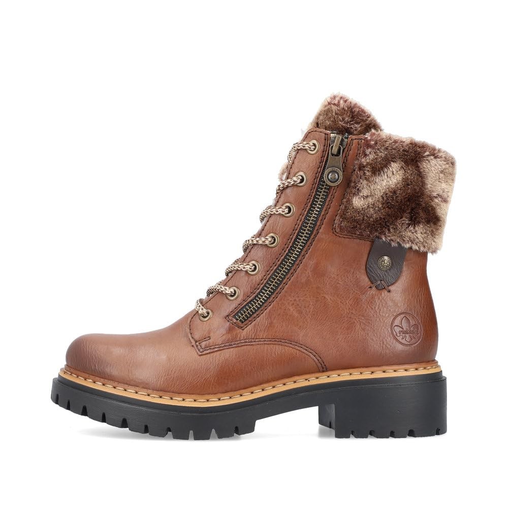 RIEKER Winterstiefel braun