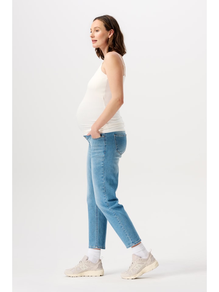 Noppies Straight Umstandsjeans Azua in Vintage Blue günstig kaufen 33