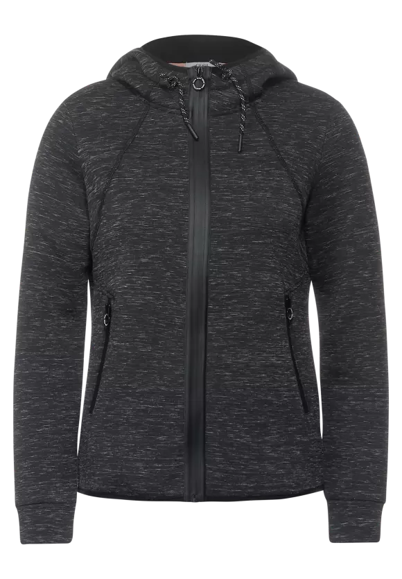 CECIL Sweatjacke im Athletic Look