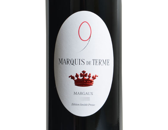 9 de Marquis de Terme 2014 Bordeaux Margaux
