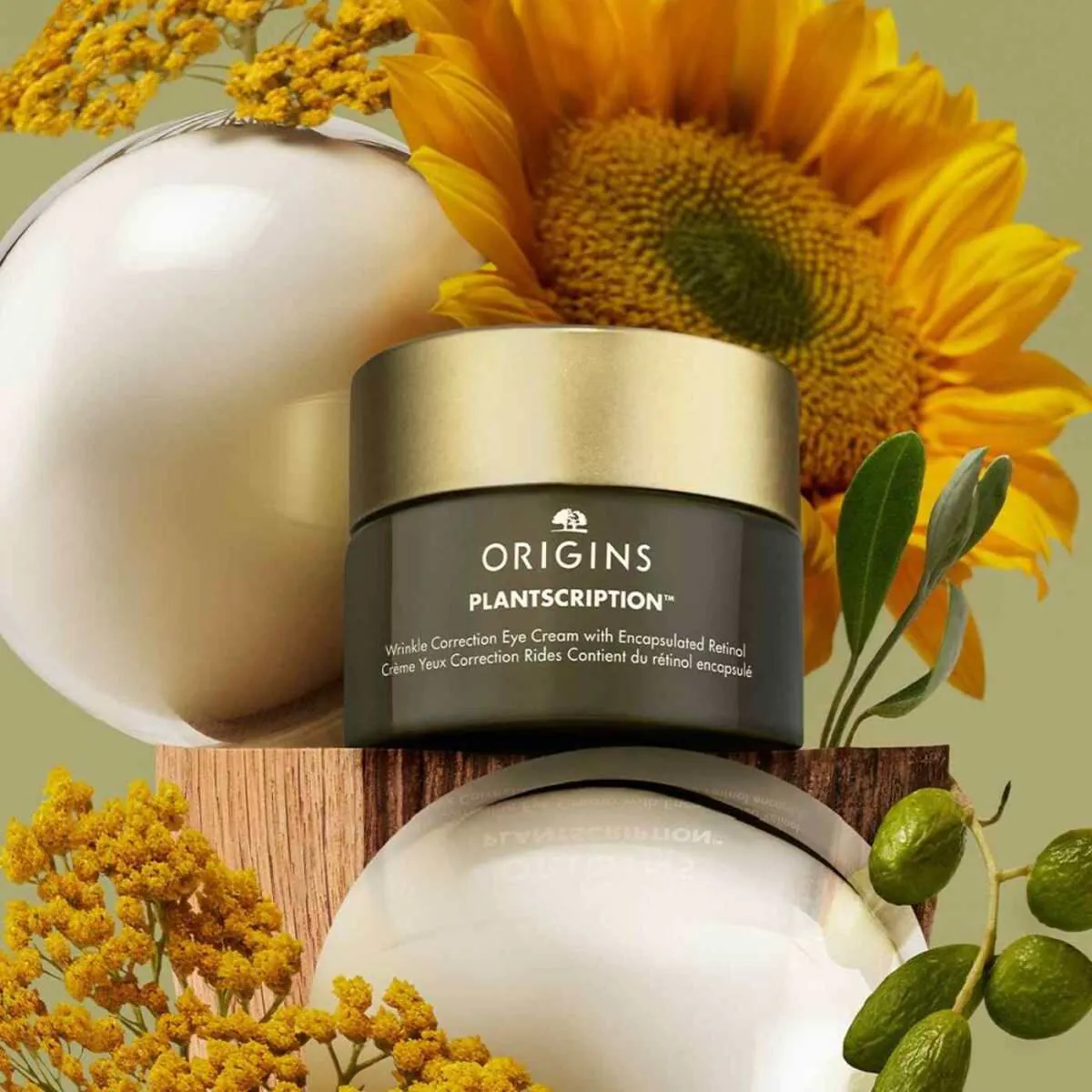 Origins Plantscription™ Rynkekorrigerende øjencreme med indkapslet retinol Krem pod oczy 15ml