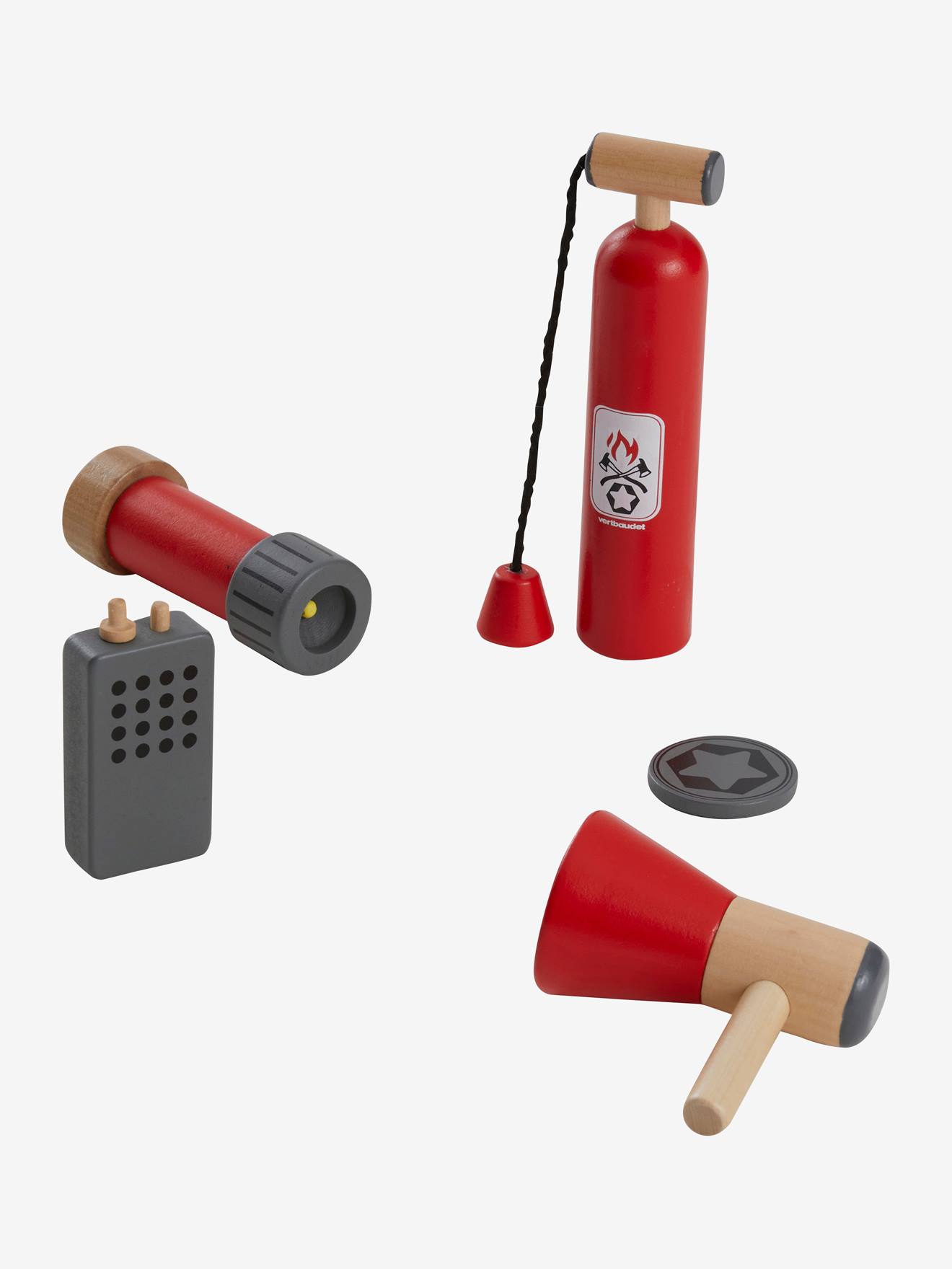 Kit du pompier en bois FSC® multicolore