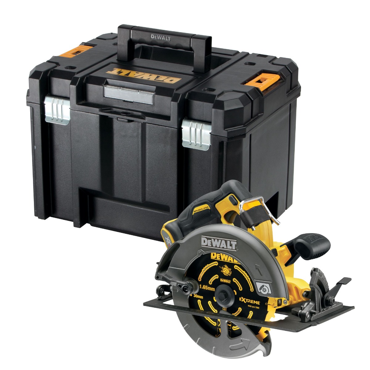 Fierăstrău circular DeWalt DCS578NT-XJ XR FlexVolt 54 V 190 mm fără baterii și încărcător