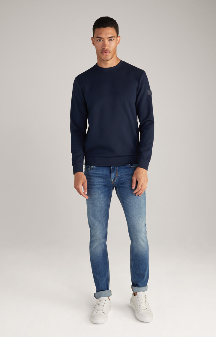 Sweatshirt Steve in Dunkelblau