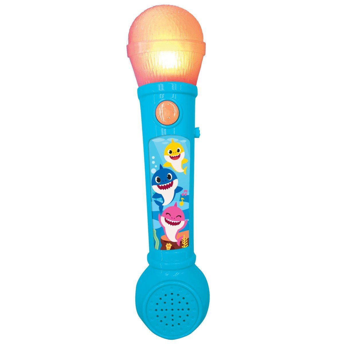 Lexibook® Baby Shark Mikrofon mit Melodien Licht- und Soundeffekten CD-Player