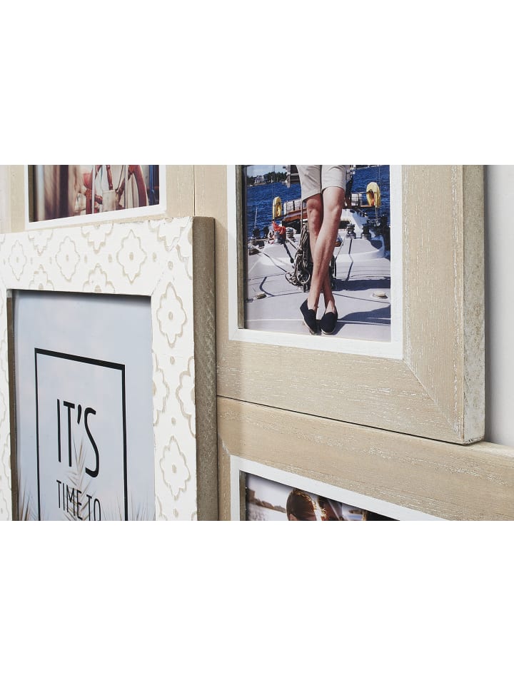 kobolo Bilderrahmen Collage LIA9 in Beige günstig kaufen onesize