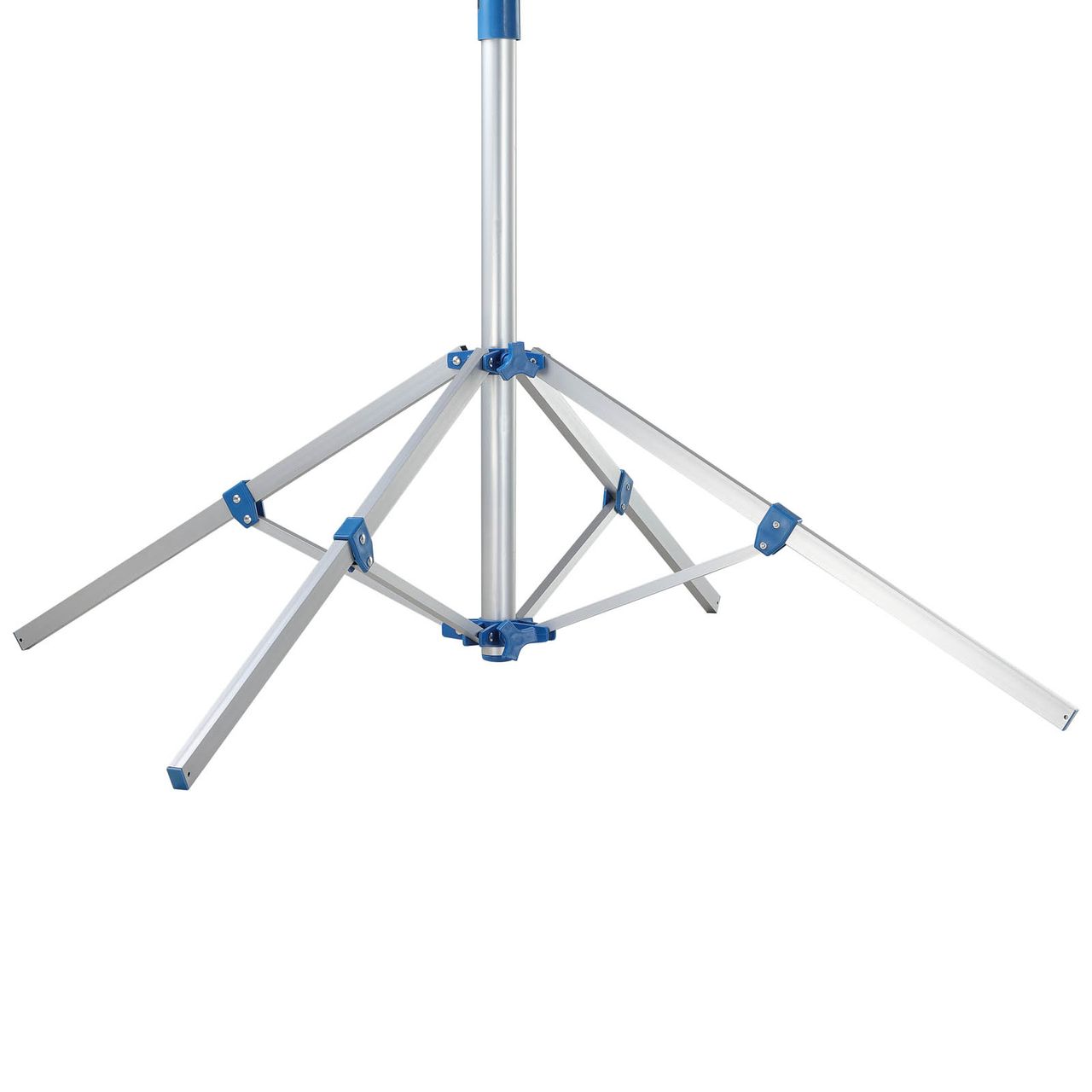 DEUBA Wäschespinne Camping 240 x 186cm silber / blau