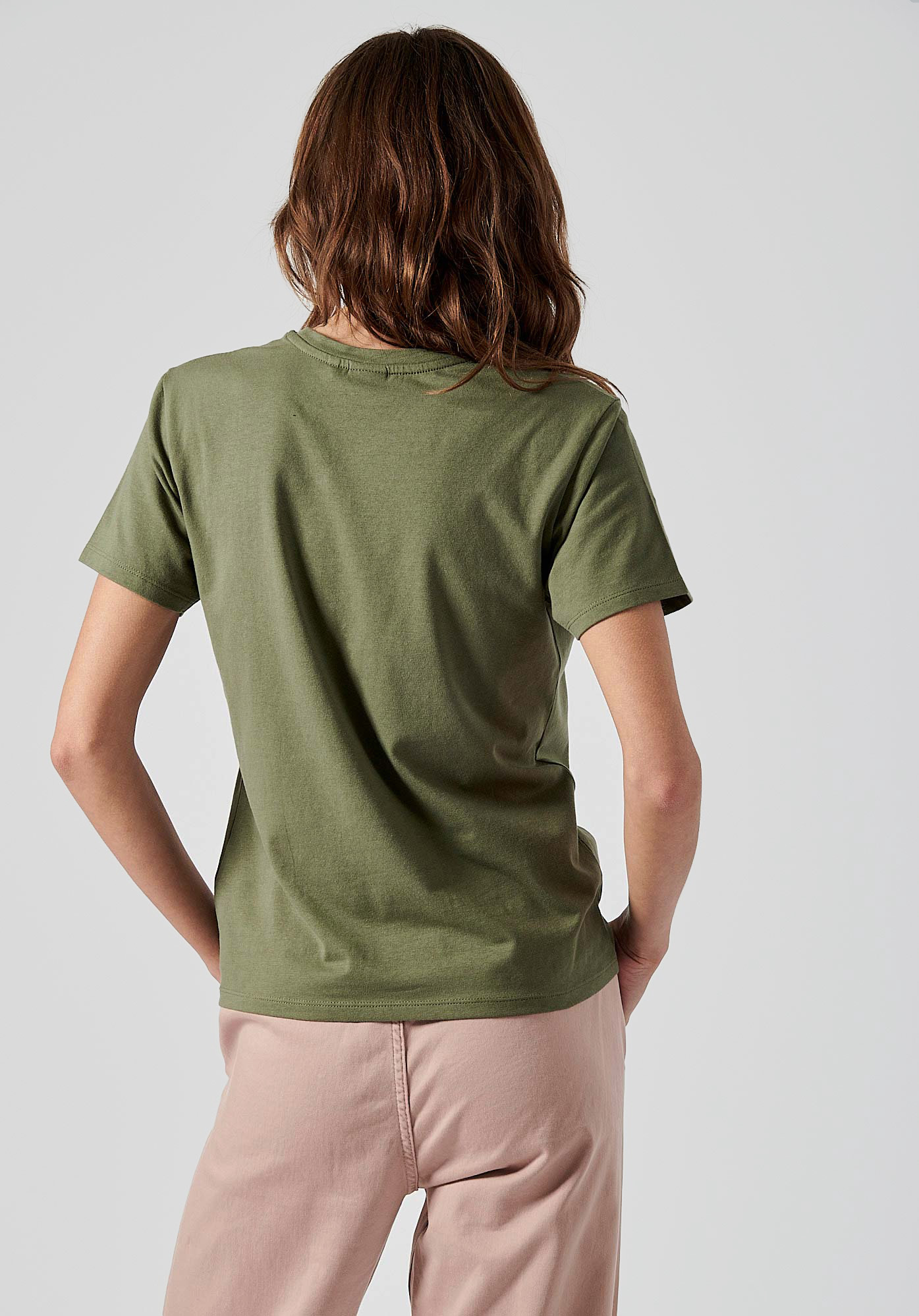 FANNY  T-shirt kaki femme