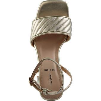 s.Oliver Sandale in gold