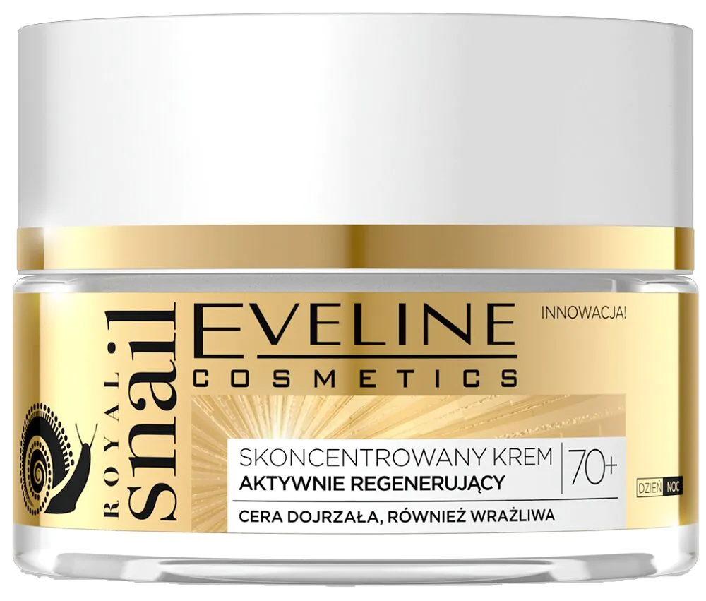 Eveline Royal Snail aktivno regenerirajuća dnevna i noćna krema 70+