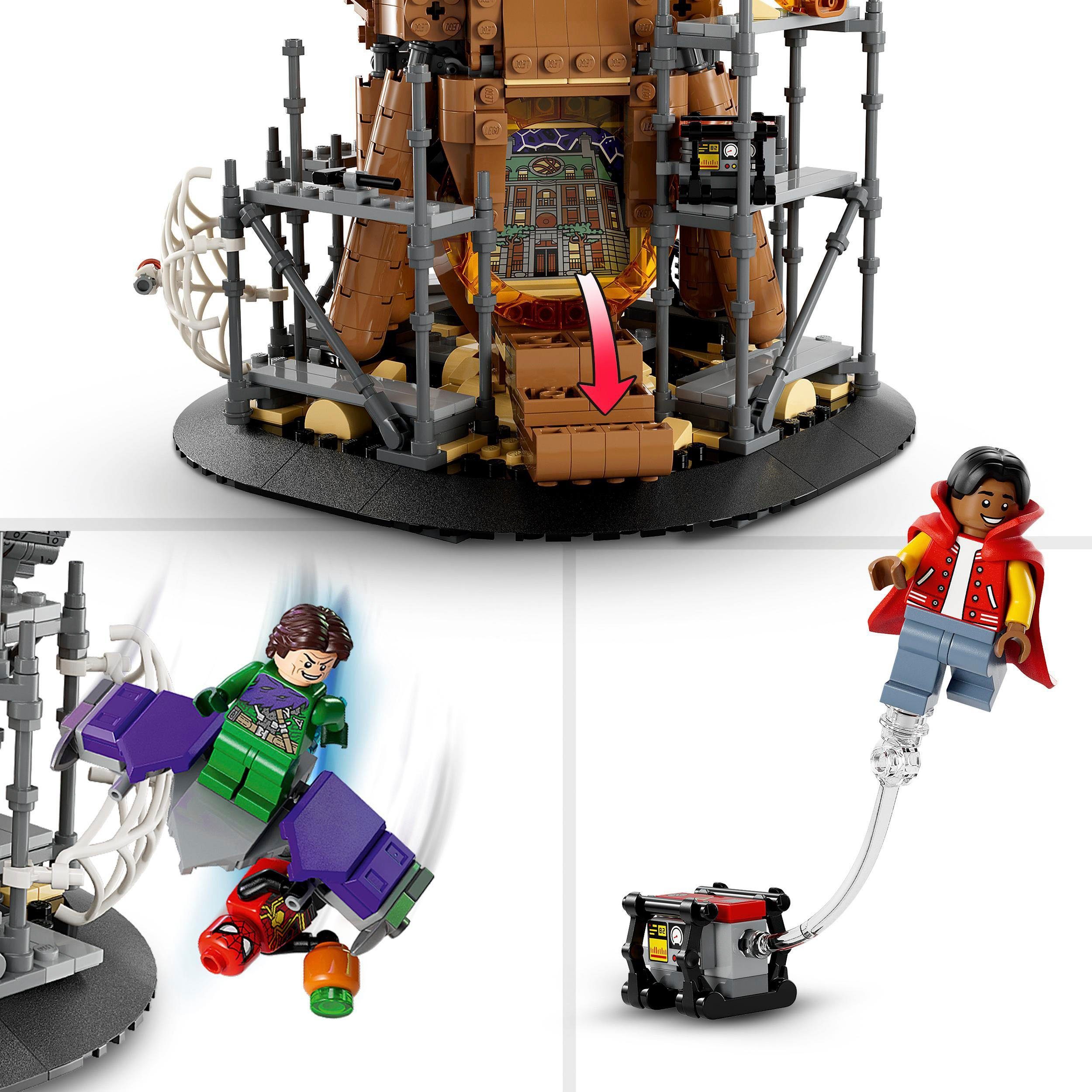 LEGO® Konstruktionsspielsteine Spider-Mans großer Showdown (76261), LEGO® Marvel, (900 St), Made in Europe