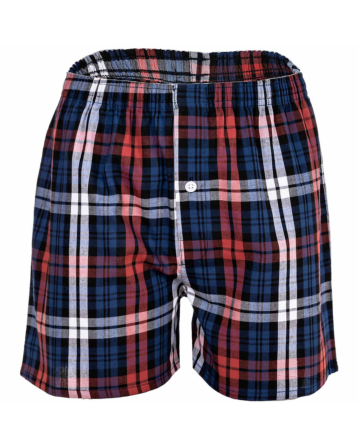 Jungen Web-Boxershorts, 7er Pack - American Boxer-Shorts, gemustert, Spar-Pack Boxershorts für Jungen