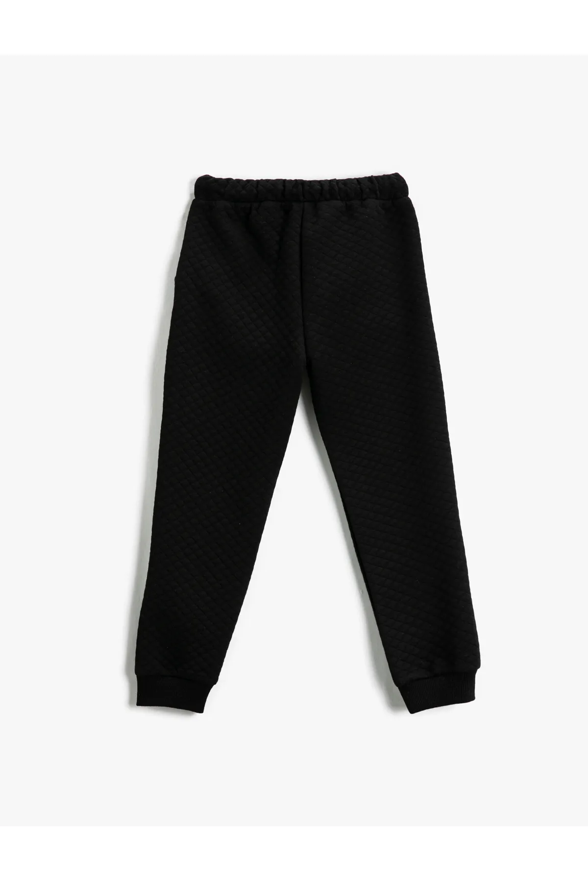 Koton  Basic-Jogger-Jogginghose mit gesteppter Taille und Bindeband