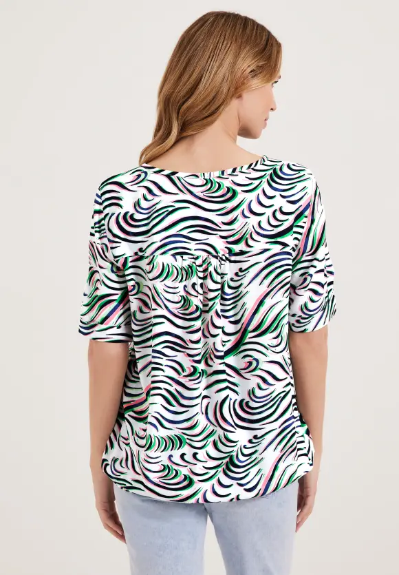 CECIL Print Viskose Bluse