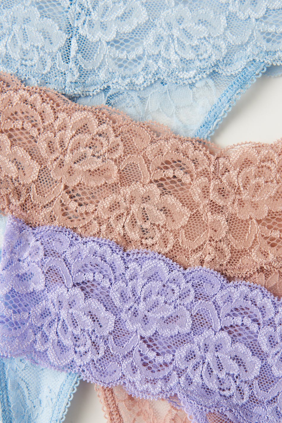 3-pack lace string