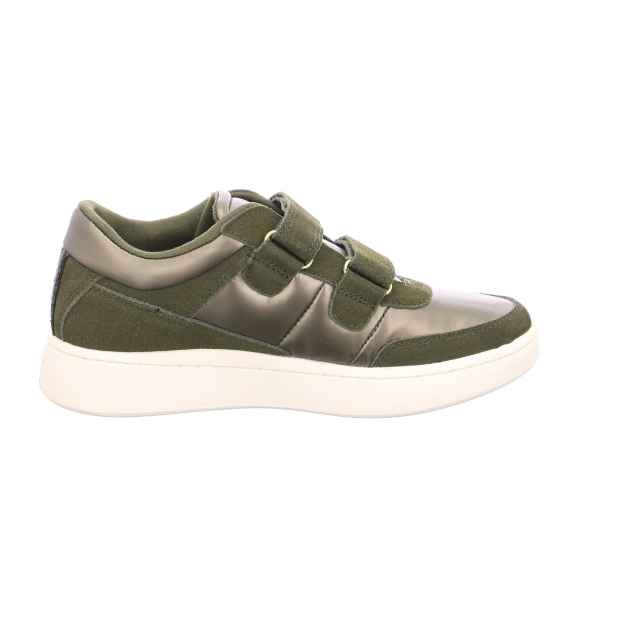 LEGACY ONE A/S Sportliche Slipper grün Monica Metallic Nylon