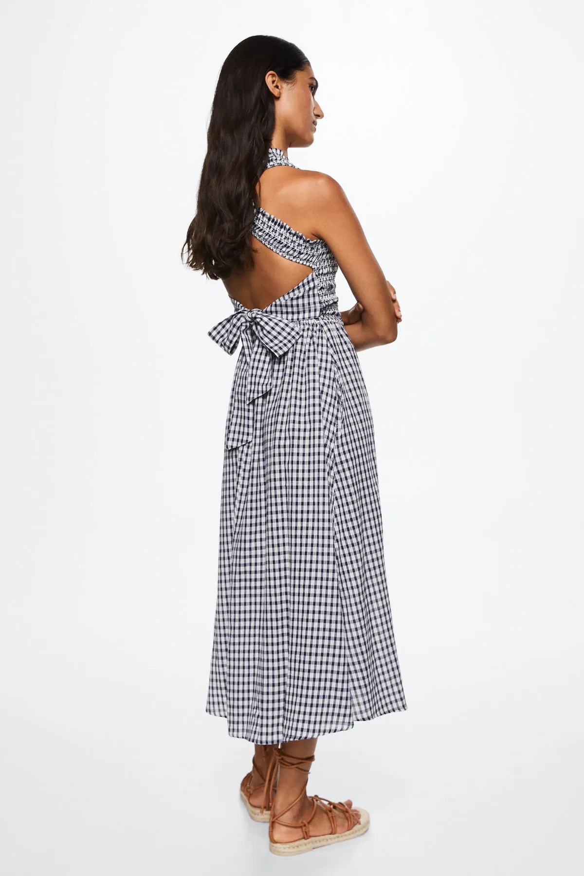 MANGO  Dunkelblaues Damenkleid 37010464