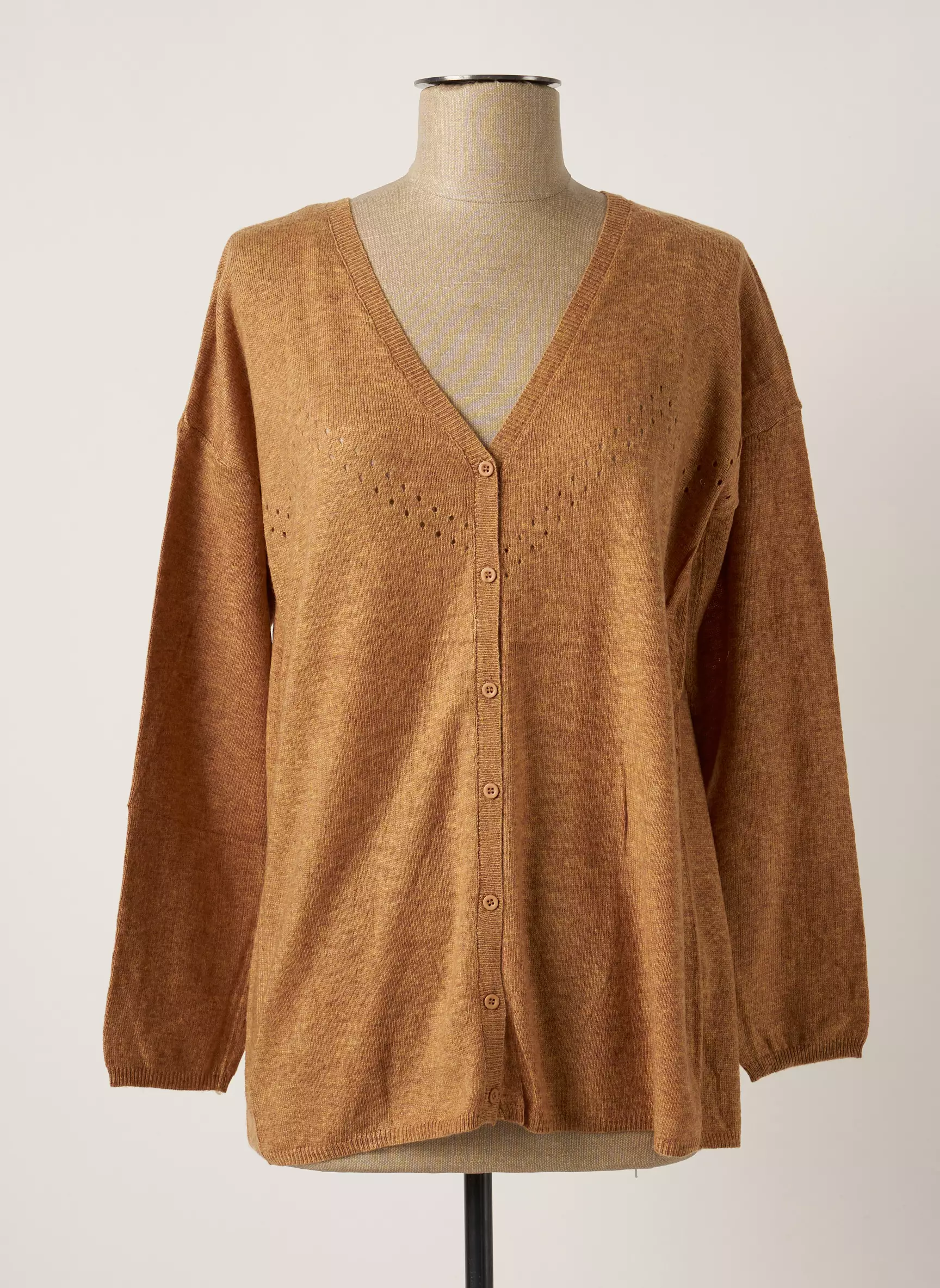 So Sweet Cardigans Femme couleur marron